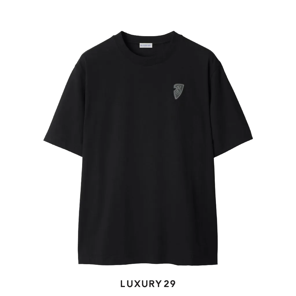 Burberry EKD Cotton T-shirt Black(S, Black)