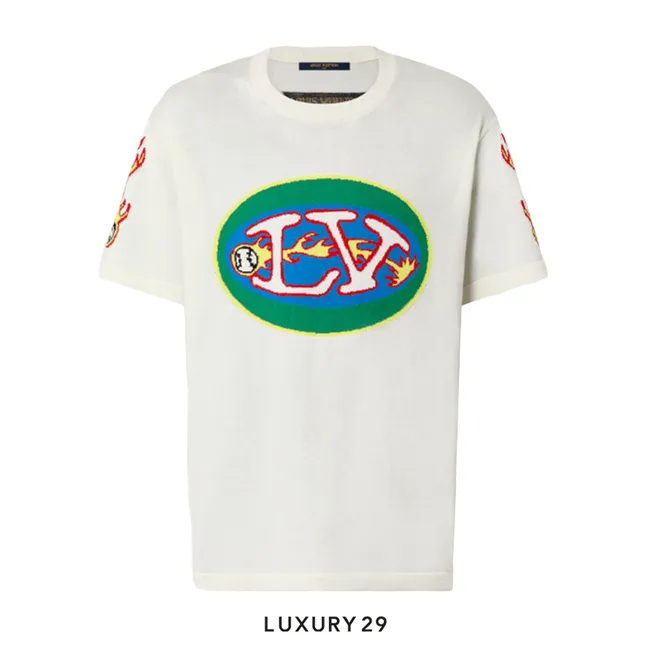 Louis Vuitton LV Graphic Short-Sleeved Crewneck