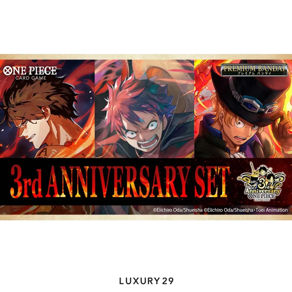 One Piece the 3rd anniversary of ONE PIECE CARD GAME Japanese ver.(Small, Red)