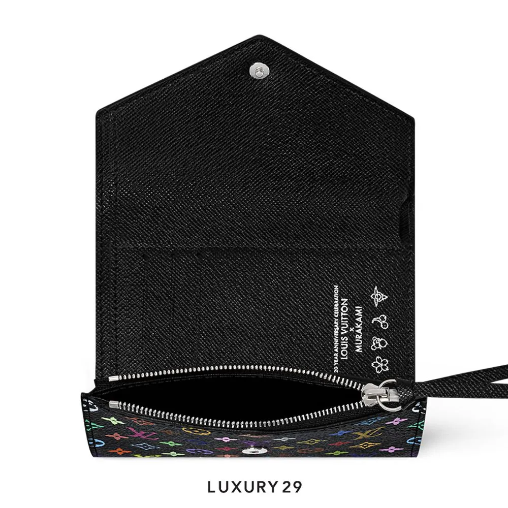 Louis Vuitton LV x TM Victorine Wallet(Small, Black)