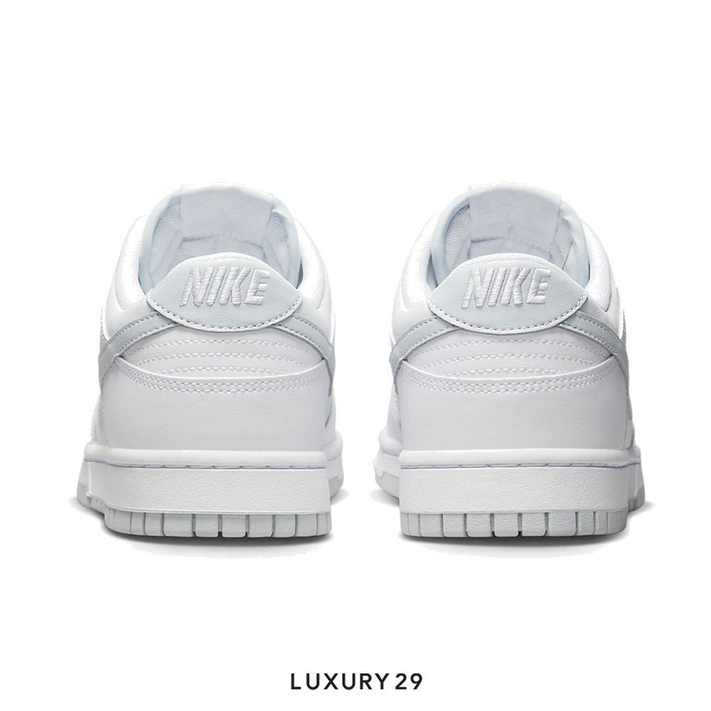 Nike Dunk Low Retro White Pure Platinum(40.5, White)