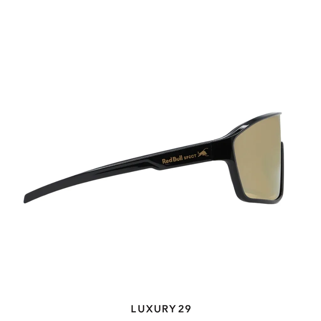Red Bull Spect Sunglasses DAFT-007 black gold(Free Size, Gold)