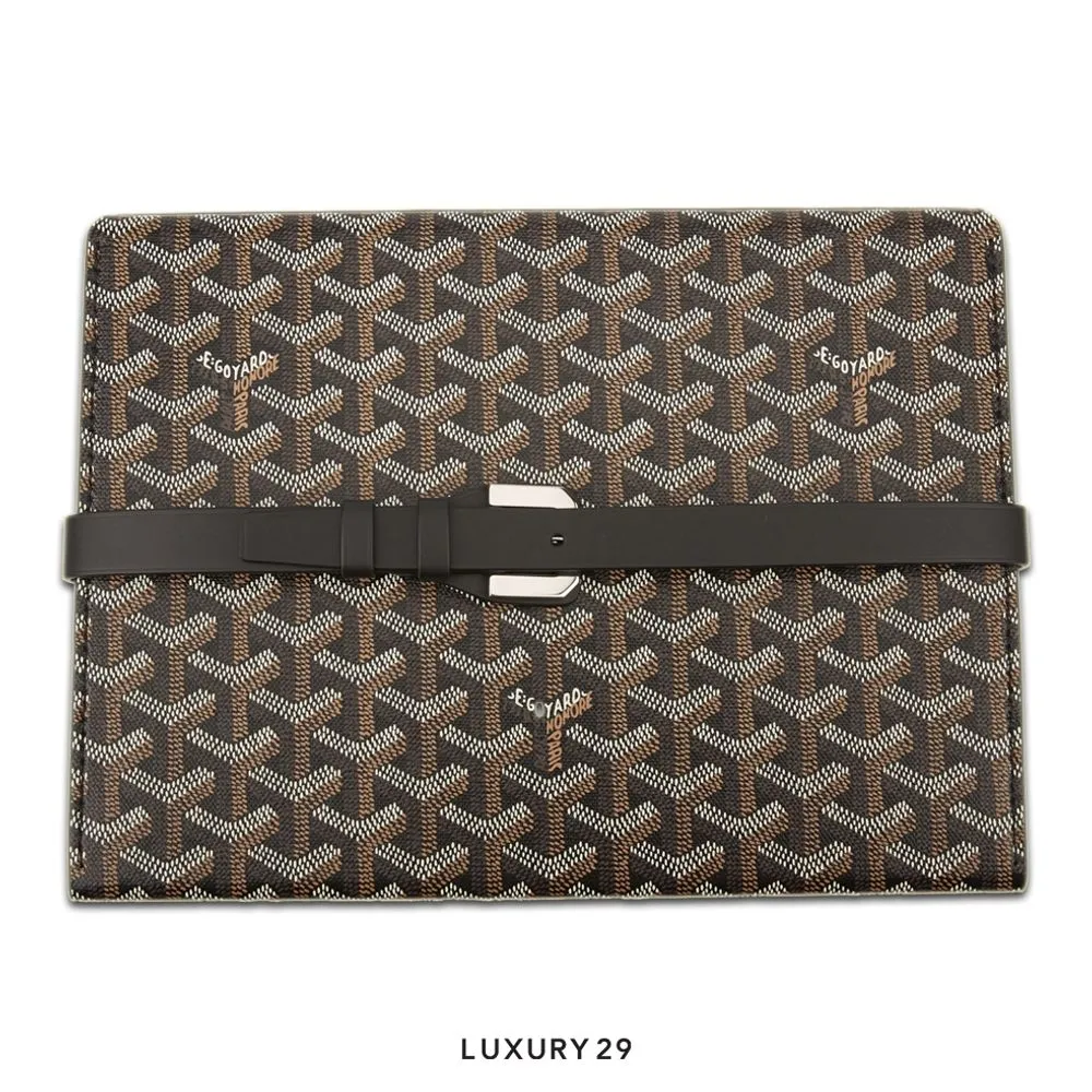 Goyard 8 Watch Case Black(Free Size, Black)