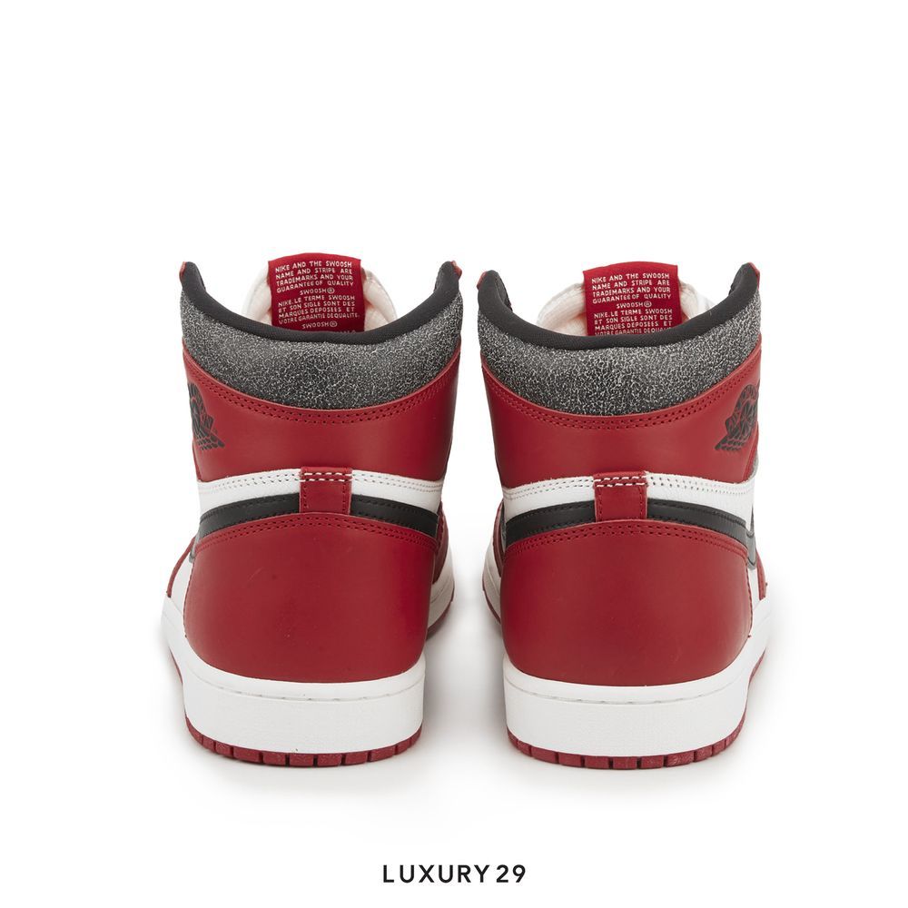 Nike Jordan 1 Retro High OG Chicago Lost and Found(45, Red)
