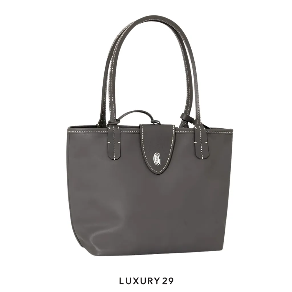 Goyard Anjou Mini Bag with Croc Universal Grey(Mini, Grey)