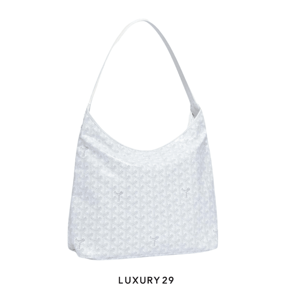 Goyard Boheme Hobo Bag White(Small, White)
