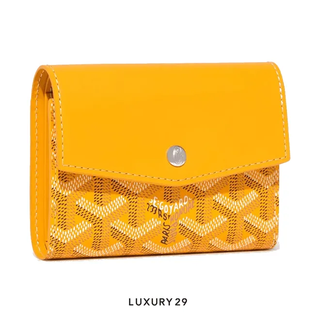 Goyard Saint-Gabriel wallet Yellow
