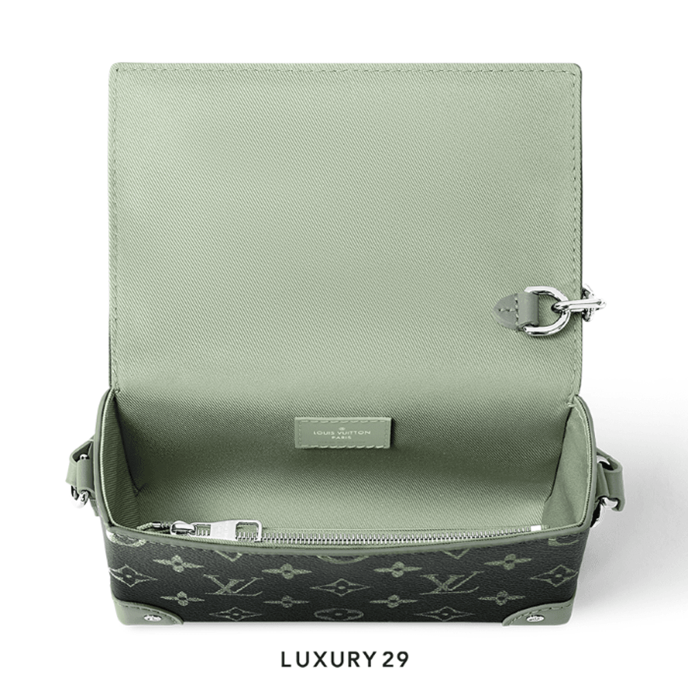 Louis Vuitton LV Steamer Werable Wallet Khaki Green(Small, Green)