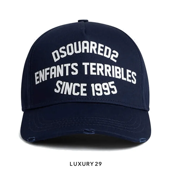 DSQUARED2 BASEBALL CAP Black