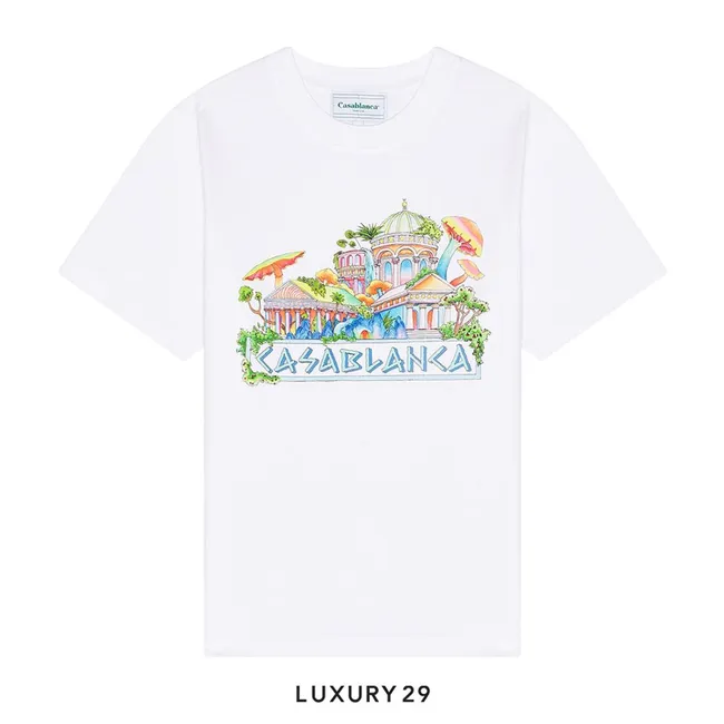 Casablanca The Road To Knowledge T-Shirt White