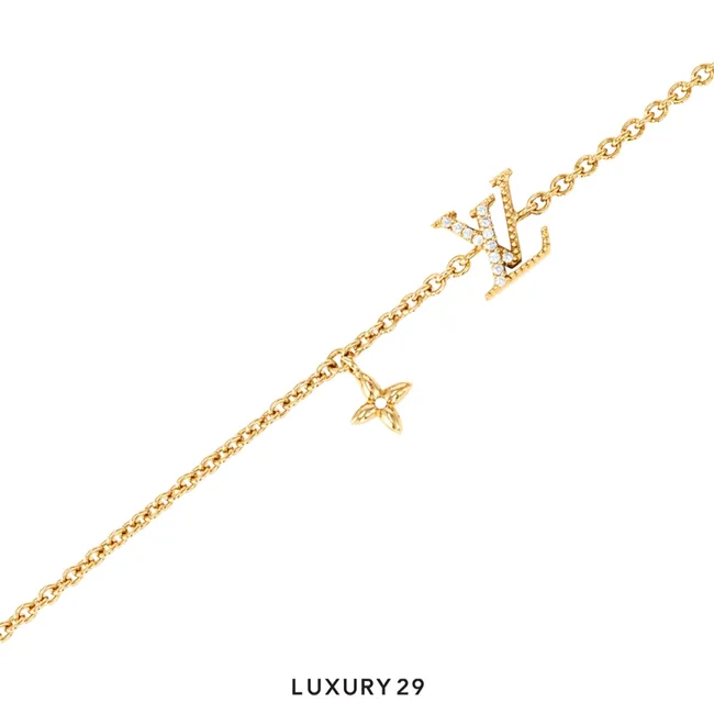 Louis Vuitton LV Iconic Bracelet Gold-plated metal