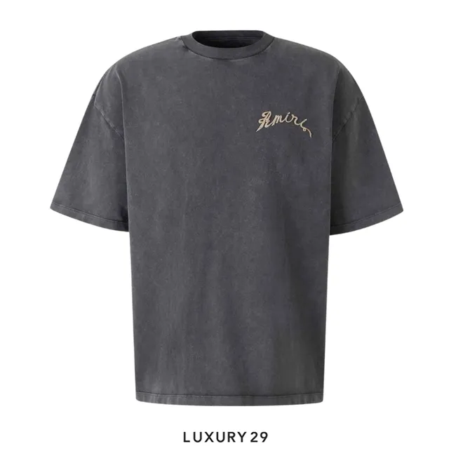 AMIRI Dragon Oversized Tee Black