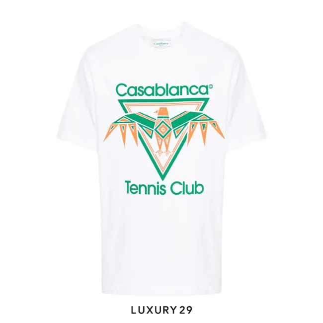 Casablanca Playful Eagle T-Shirt white