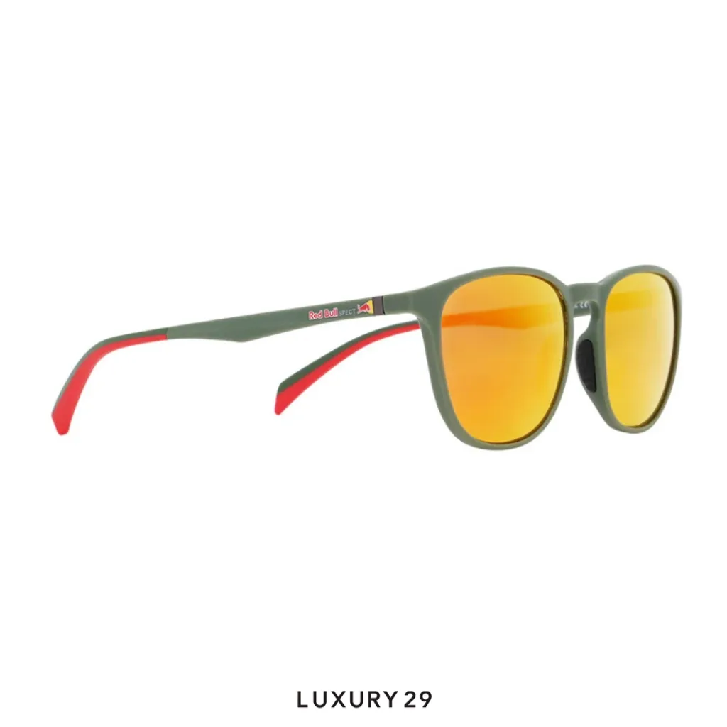 Red Bull Spect Sunglasses REDPS101-02P Double Concept brown with red mirror(Free Size, Red)