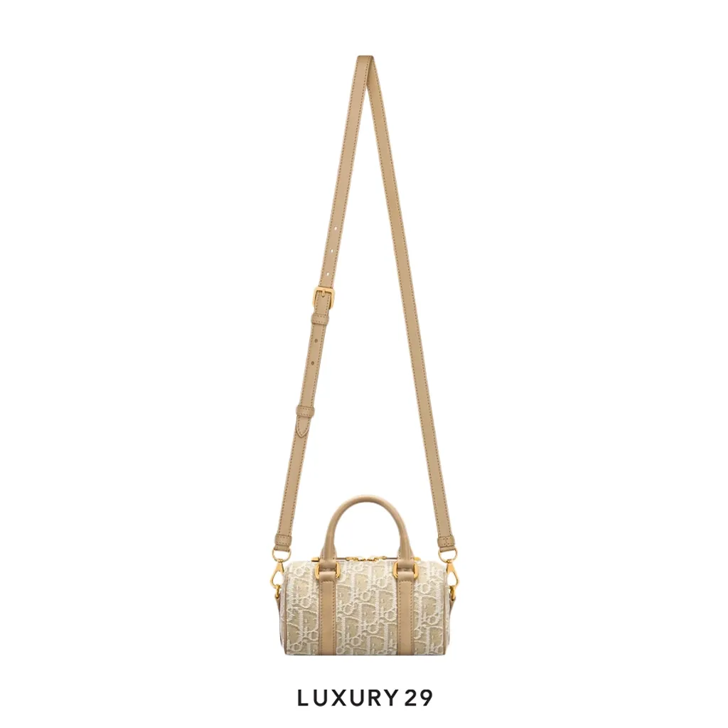 Dior Groove 17 Nano Bag Natural Dior Oblique Jacquard(Mini, Neutrals)