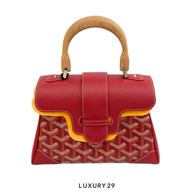 Goyard Saigon Souple Mini Bag Red