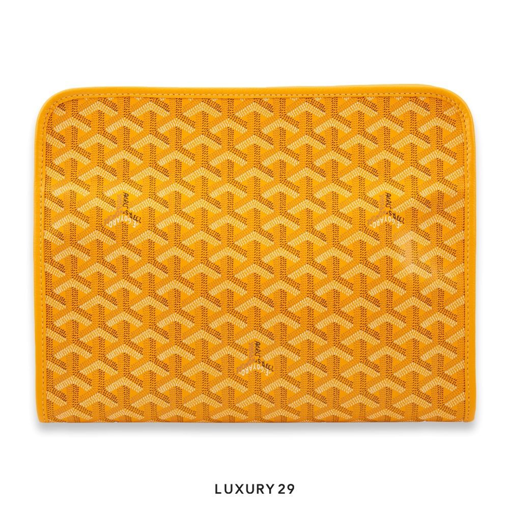 Goyard Jouvence GM Toiletry Bag Yellow(Large, Yellow)