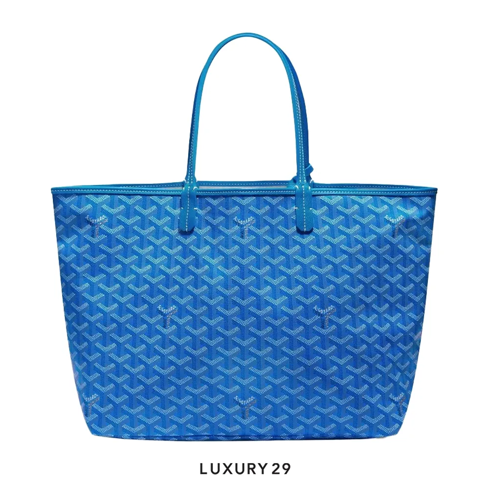 Goyard Saint Louis PM Bag Sky Blue(Small, Blue)
