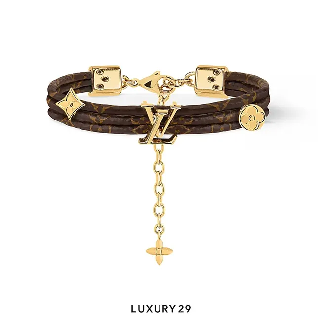 Louis Vuitton LV Trio Bracelet Monogram Canvas