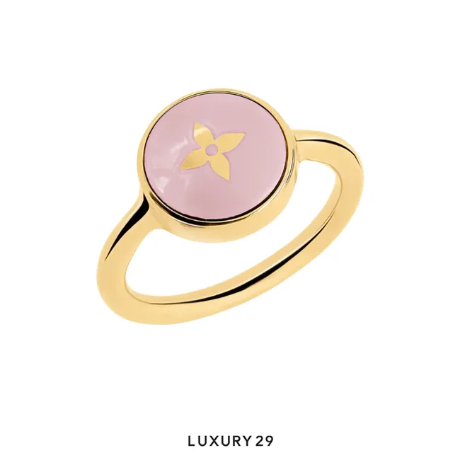 Louis Vuitton LV Pearly Confetti Ring Pink