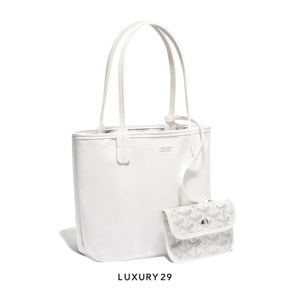 Goyard Anjou Mini Bag White(Mini, White)
