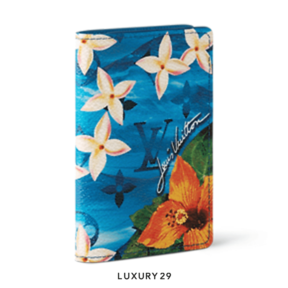 Louis Vuitton LV Pocket Organizer Bright Blue(Small, Blue)