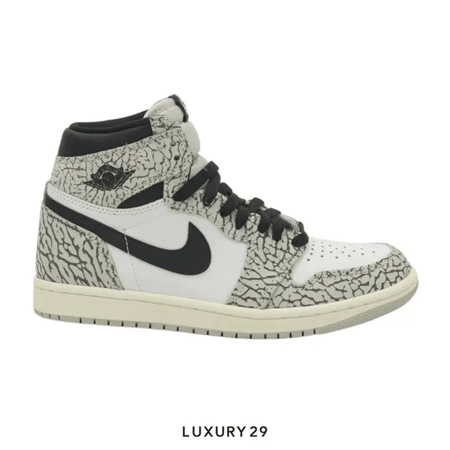 Nike Jordan 1 Retro High OG White Cement  (GS)  (2023) (M)