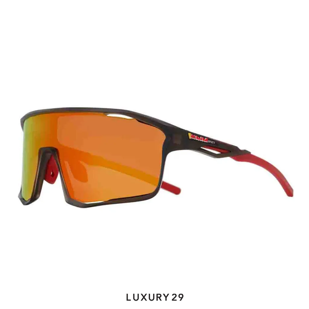 Red Bull Spect Sunglasses Rumble-002IB red with red mirror(Free Size, Orange)