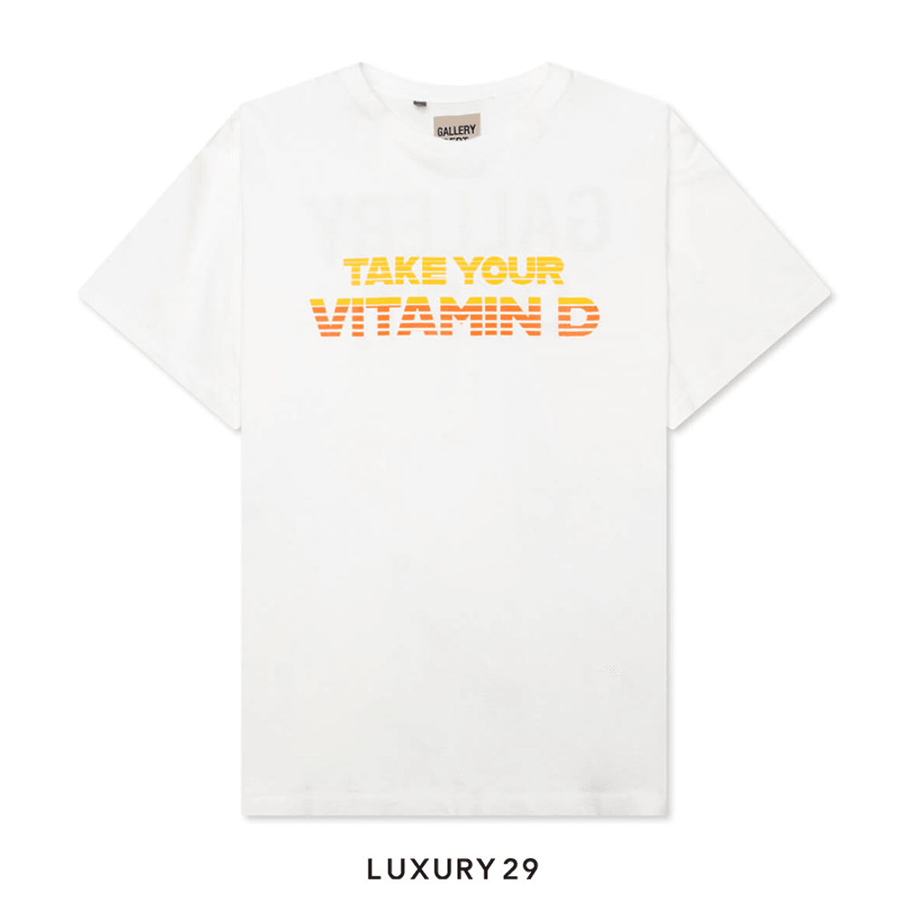Gallery Dept. VITAMIN D TEE WHITE(M, White)