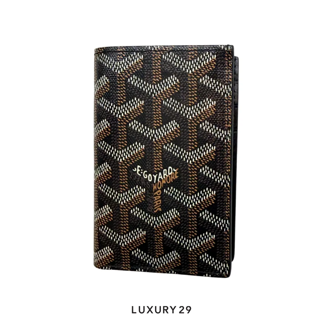 Goyard Saint-Pierre Card Wallet Black(Small, Black)