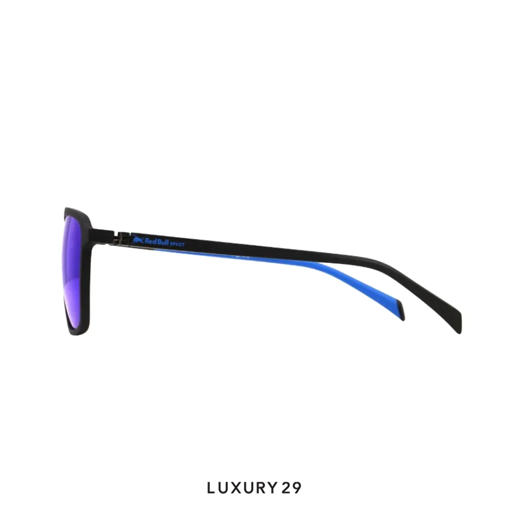 Red Bull Spect Sunglasses REDPS106-01P SPIN Concept smoke with dark blue mirror(Free Size, Blue)