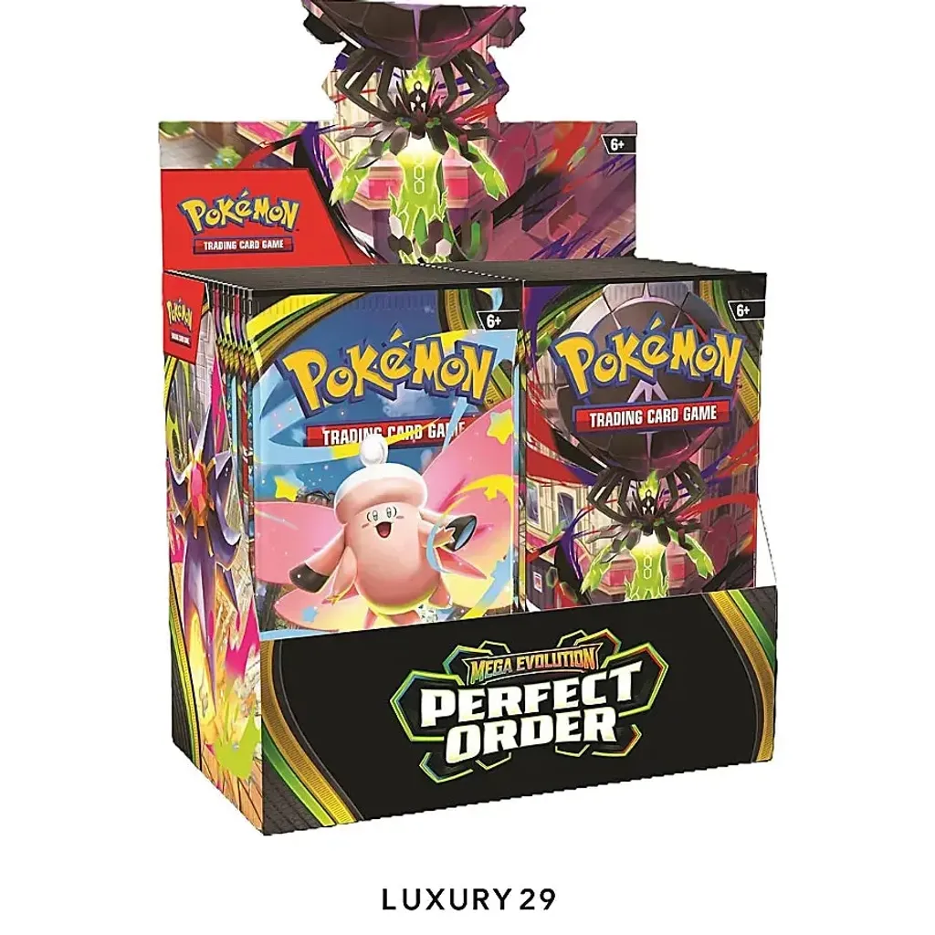 Pokemon TCG: Mega Evolution Perfect Order Booster (EN)(Small, Multicolour)