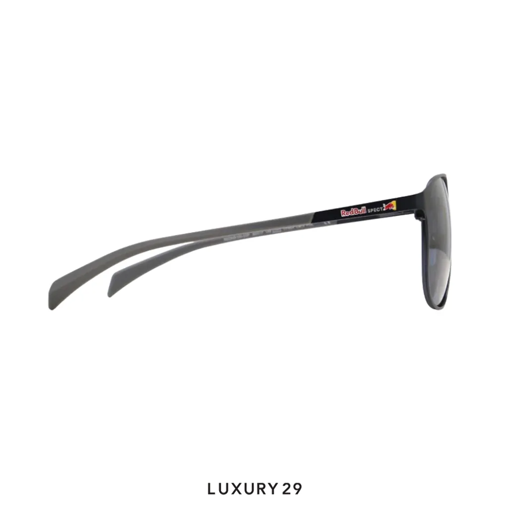 Red Bull Spect Sunglasses REDMS100-02P Flat Concept smoke with blue mirror(Free Size, Black)