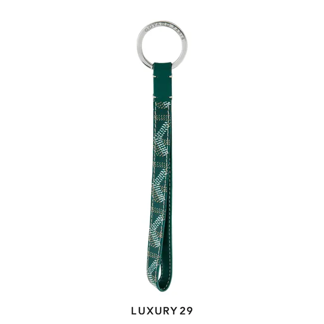 Goyard Sesame Key Ring Green