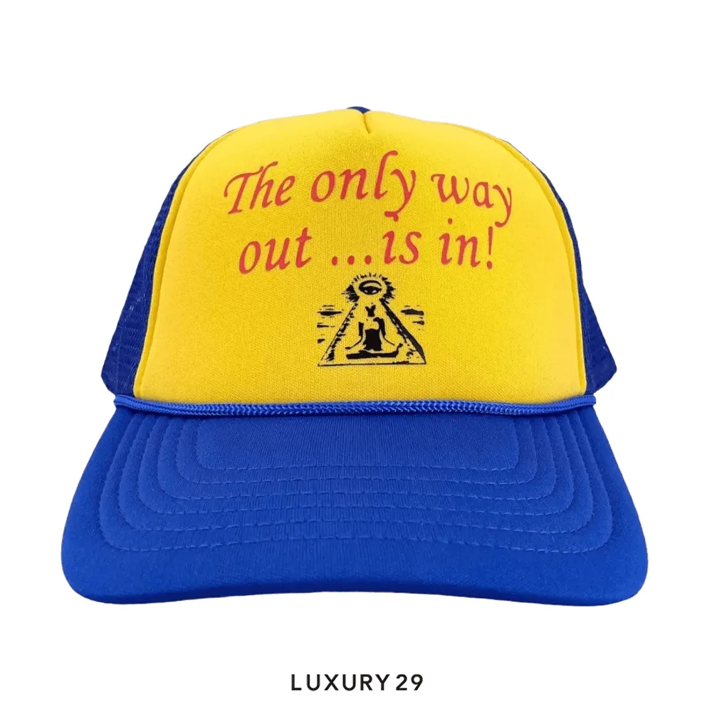 Gallery Dept. ONLY WAY OUT TRUCKER royal(Free Size, Blue)