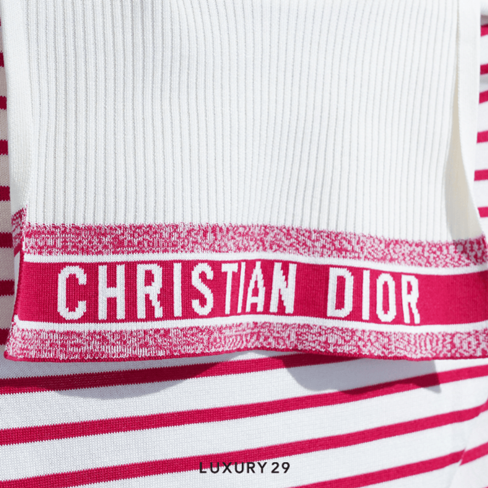 Dior Pull ML Bodrum Fantaisie(XS, Red)