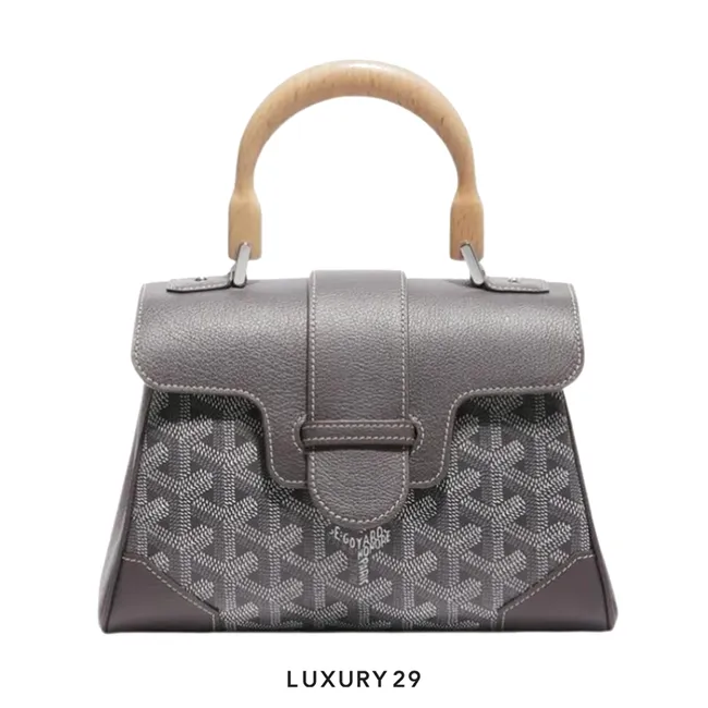 Goyard Saigon Souple Mini Bag Grey