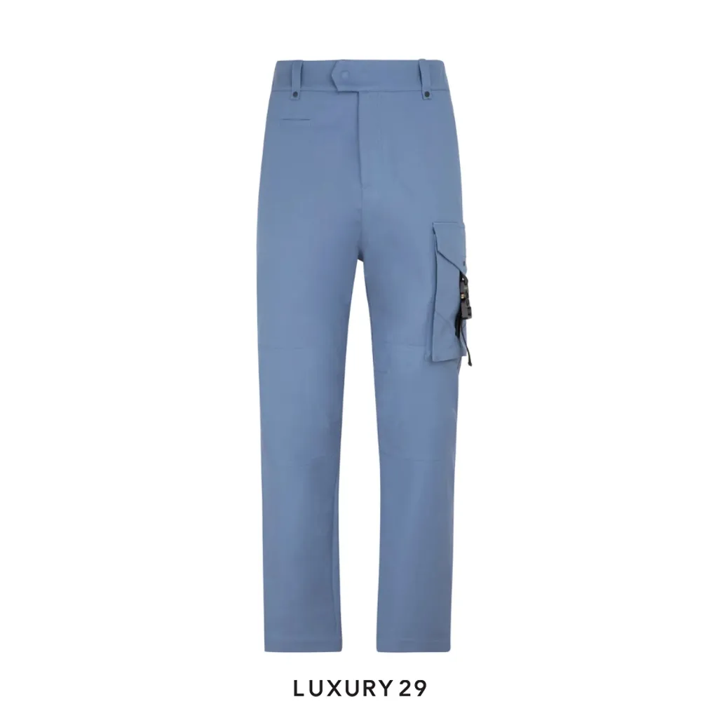 Dior Strap Detailed Cargo Pants Blue(52, Blue)