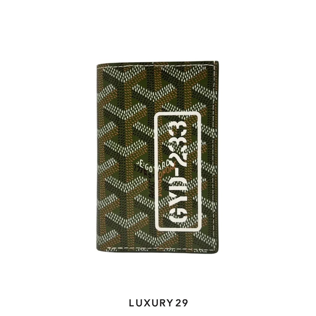 Goyard Saint-Pierre Card Wallet Khaki - GYD233(Small, Green)