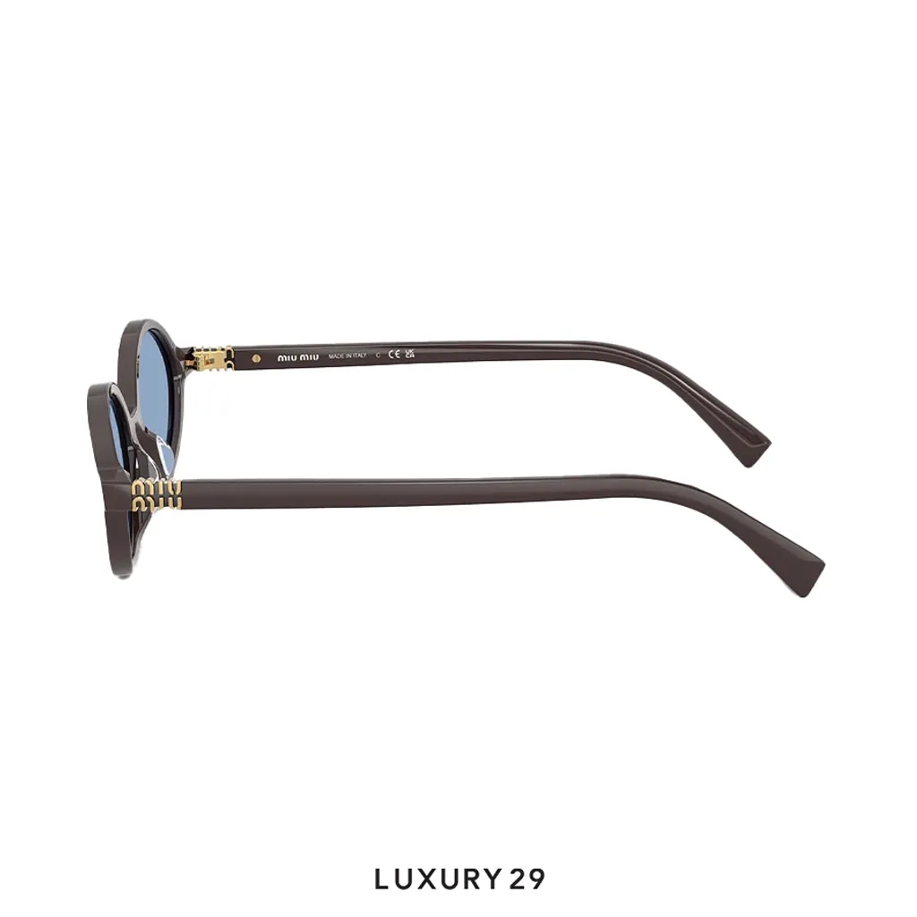 Miu Miu Regard sunglasses Lenses indaco(Free Size, Blue)