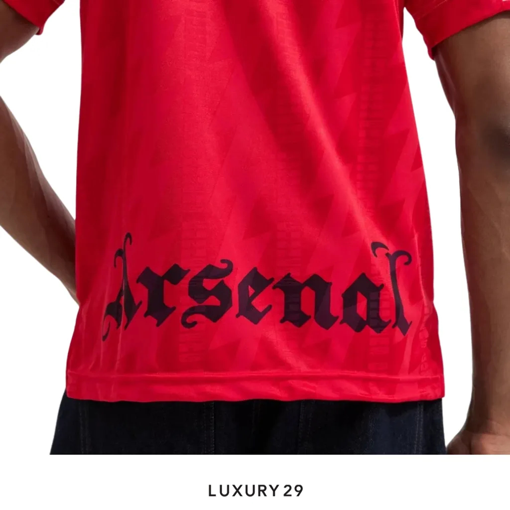 Arsenal Classics Retro 1996 Home Shirt Red(L, Red)