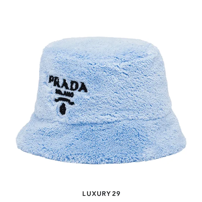 PRADA Terrycloth bucket hat