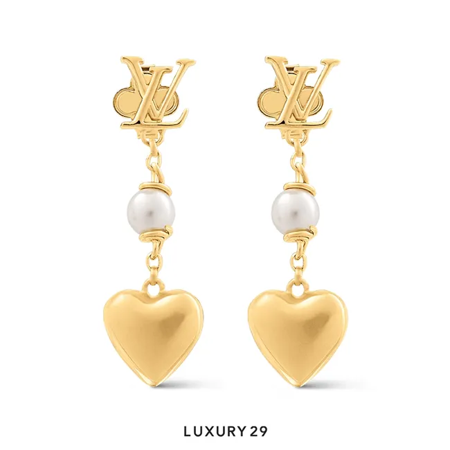 Louis Vuitton LV LV Heart Earrings
