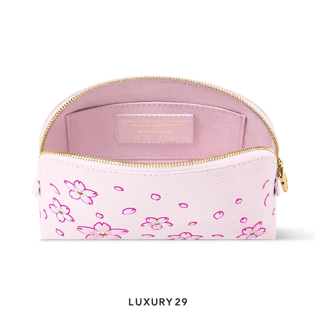 LOUIS VUITTON LV x TM - Cosmetic PM Cosmetic Bag Pink(Small, Pink)
