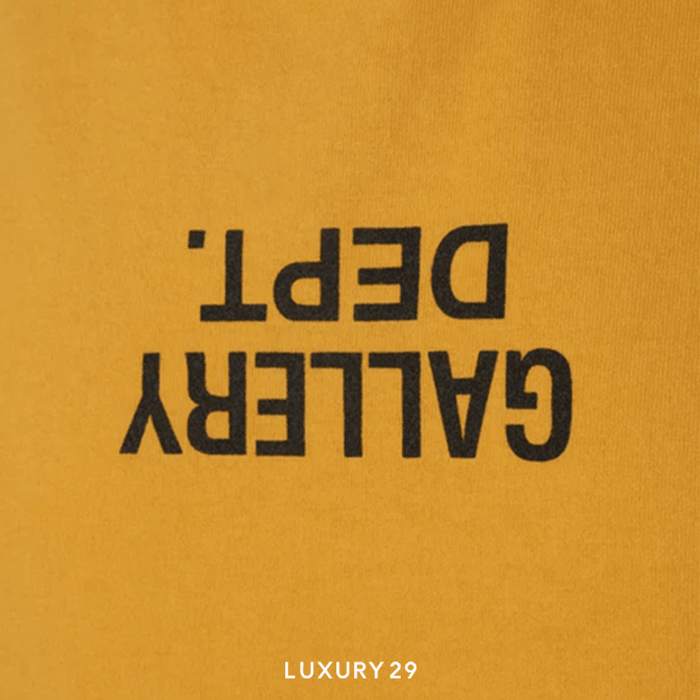 Gallery Dept. Fucked Up Logo Tee Gold(XL, Gold)