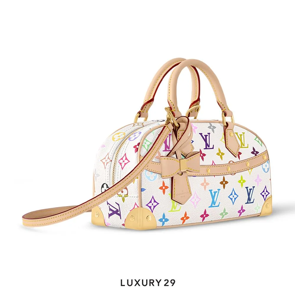 Louis Vuitton LV x TM East West Bag(Small, White)