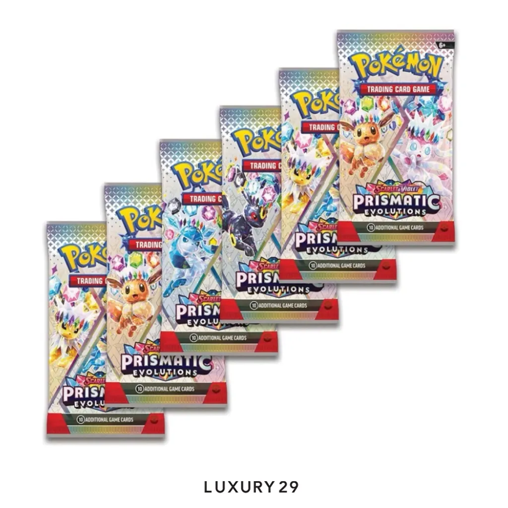 Pokemon TCG: Scarlet & Violet - Prismatic Evolutions Booster Bundle (EN)(Small, Multicolour)