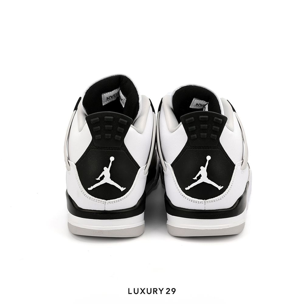 Nike Jordan 4 Retro Military Black(45, Black)