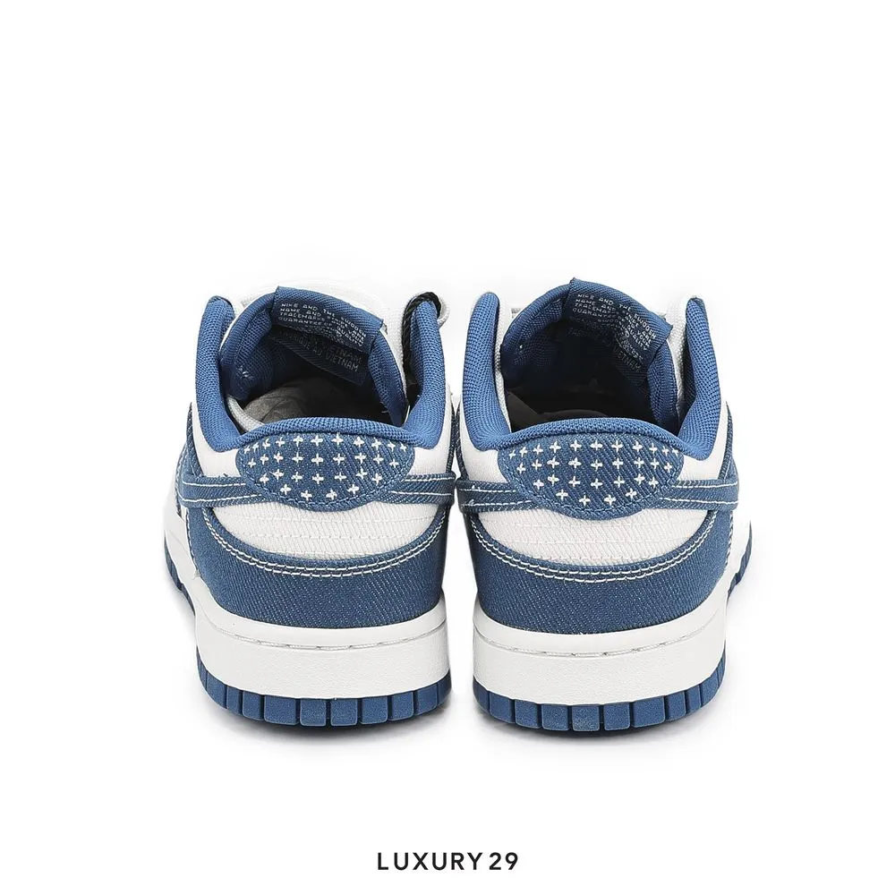 Nike Dunk Low Industrial Blue Sashiko(41, Blue)