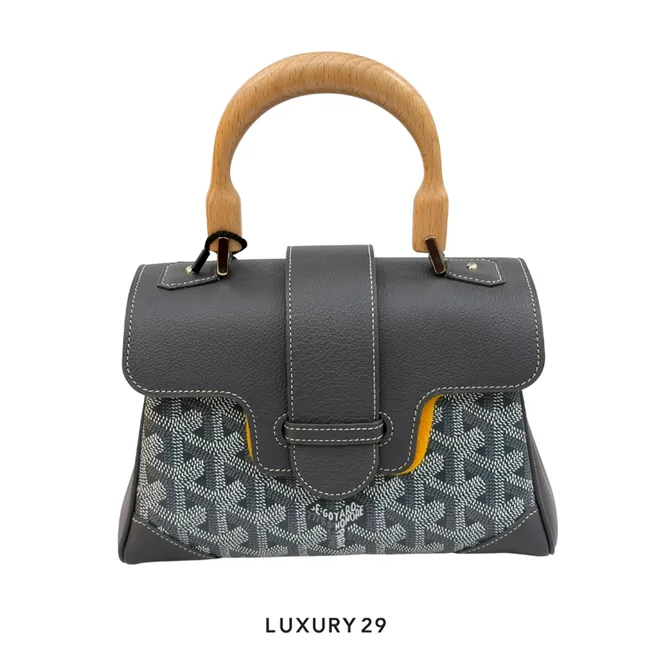 Goyard Saigon Souple Mini Bag Grey